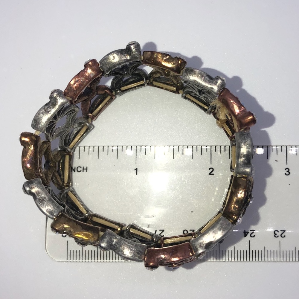 Vintage Stretch Bangle Bracelet - Picture 6 of 6